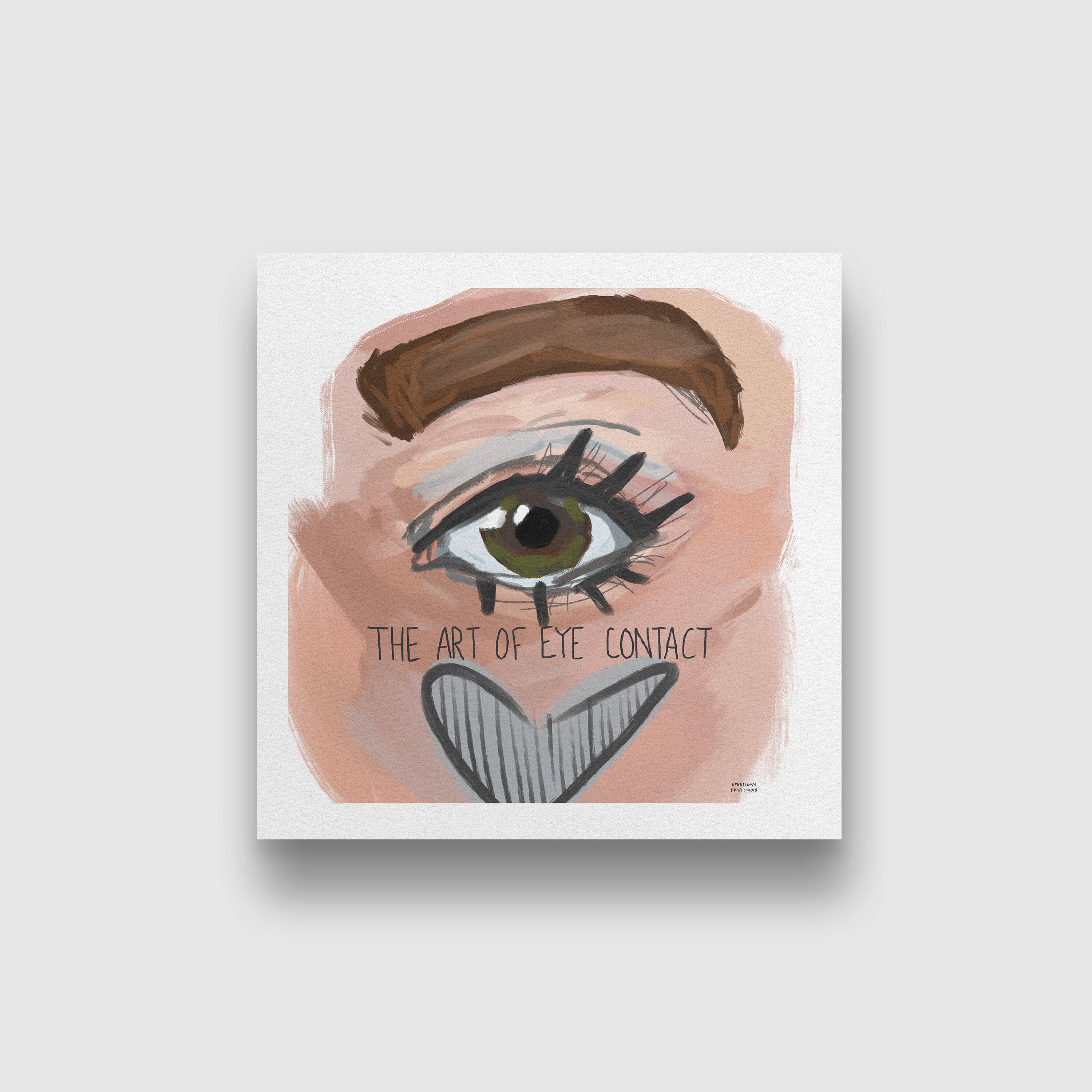 The Art of Eye Contact Etsy