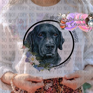Amor sin palabras, Mamá Perro, Sublimación PNG, Descarga Digital, Camiseta de Sublimación PNG, Black Lab PNG, LabMom