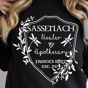 Sassenach Apotheker SVG PNG - Outlander SVG - Sassenach - Fraser&#39;s Ridge - Claire Fraser - Niedlich SVG - Cricut - Silhouette - Digital