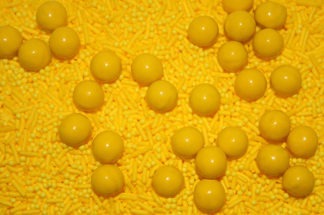 Yellow Sprinkle Mix Edible Sprinkles Cake Sprinkles Etsy