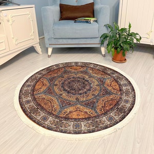 Amazon.com: SAFAVIEH Soho Collection 6' Round Light Teal