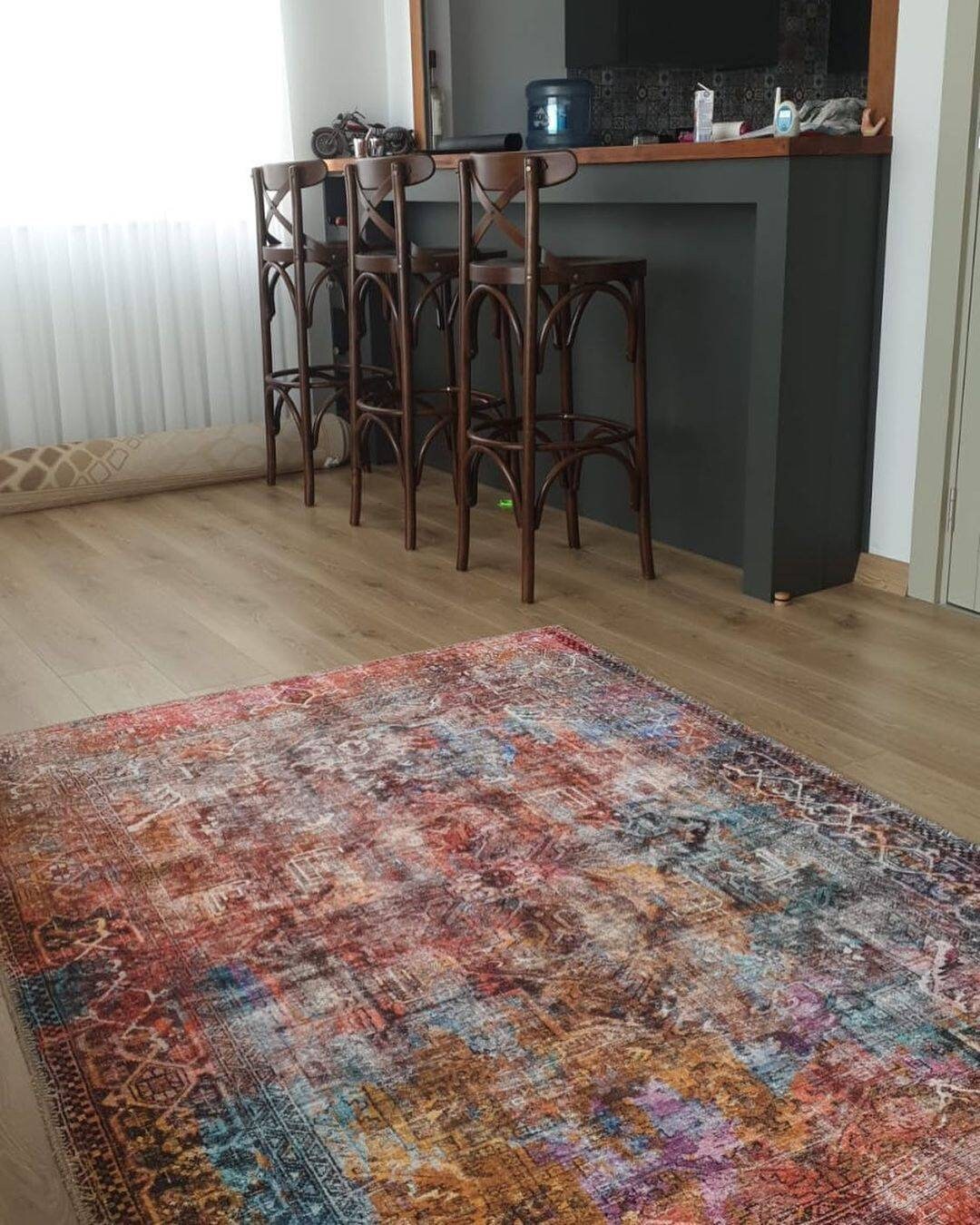 Circle Rug Funky Circle Rug Bedroom Circle Rug Aesthetic - Etsy