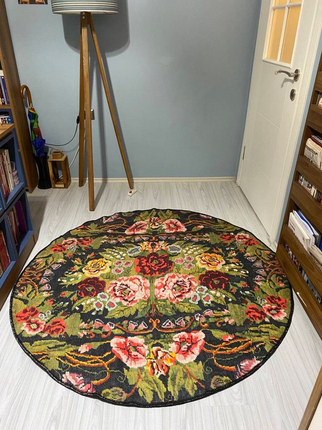 Round Rug Vintage, Round Rug 8 Feet, Round Rug 5, Circle Rug 8x8, Circle Rug 5x5, Circle Rug