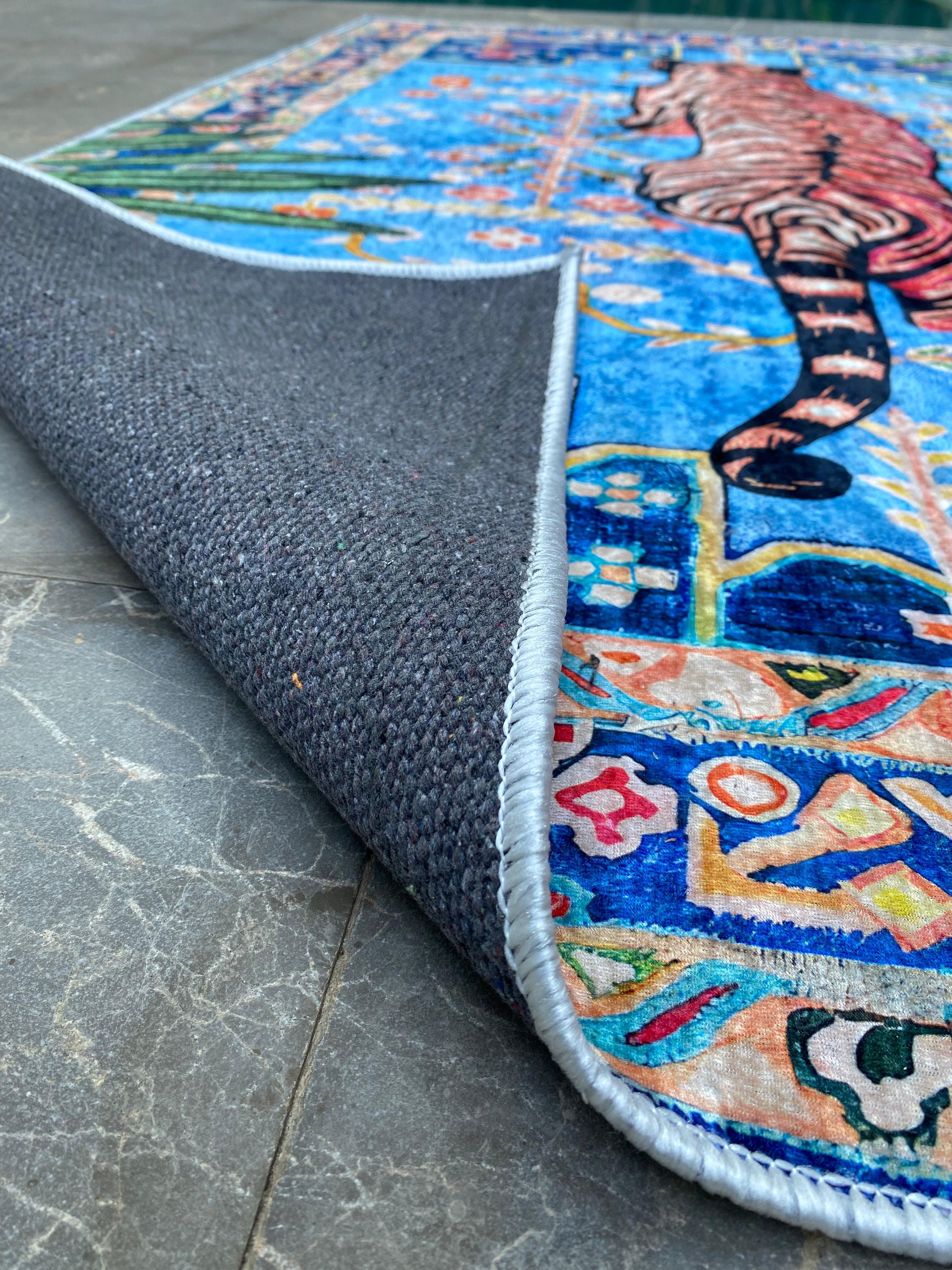 Tiger Rug, Tiger Rug Tibetan, Tiger Rug Blue, Tiger Rug Vintage, Tiger Rug for Living Room, Tiger Pattern Rug, Modern Look Tiger Area Rug - Etsy Tiger Rug, Tiger Rug Tibetan, Tiger Rug Blue, Tiger Rug Vintage, Tiger Rug for Living Room, Tiger Pattern Rug, Modern Look Tiger Area Rug - Etsy
