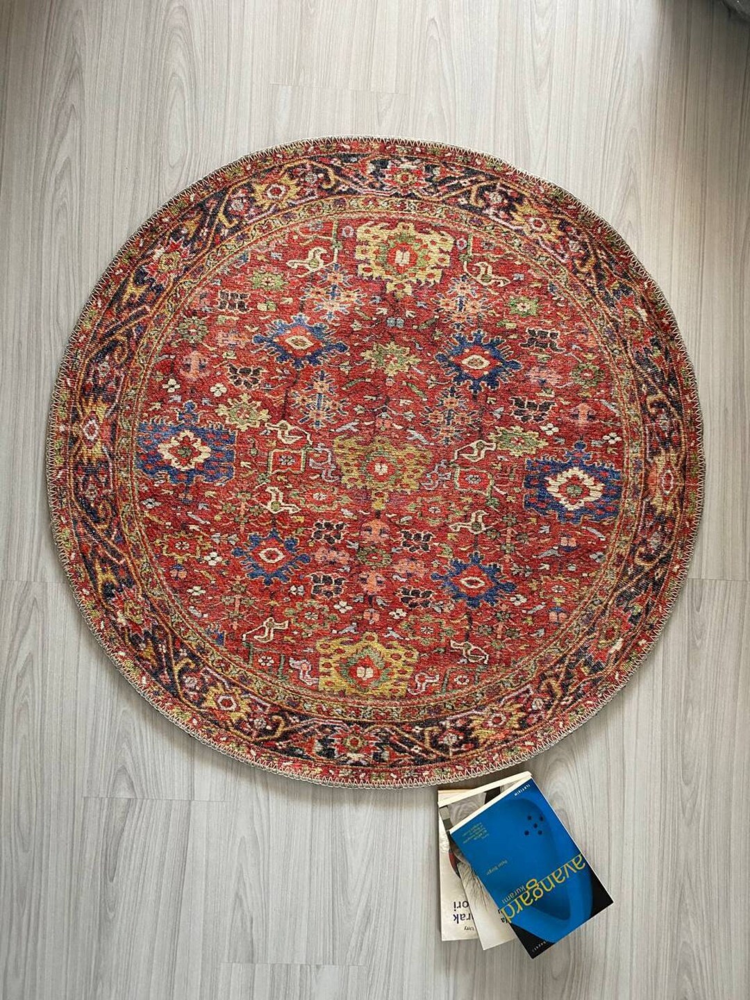 Round Rug Round Rug for Bedroom Round Rug Turkish Round Rug Etsy