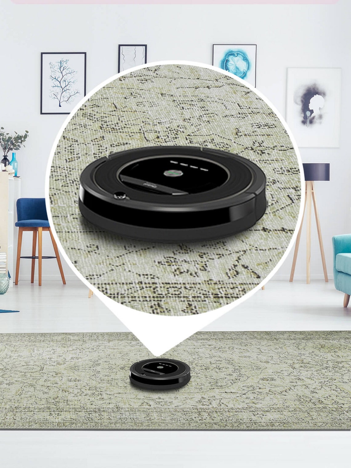 Green Rug for Kitchen Green Rug Flower Green Rug 8 X 10 Etsy