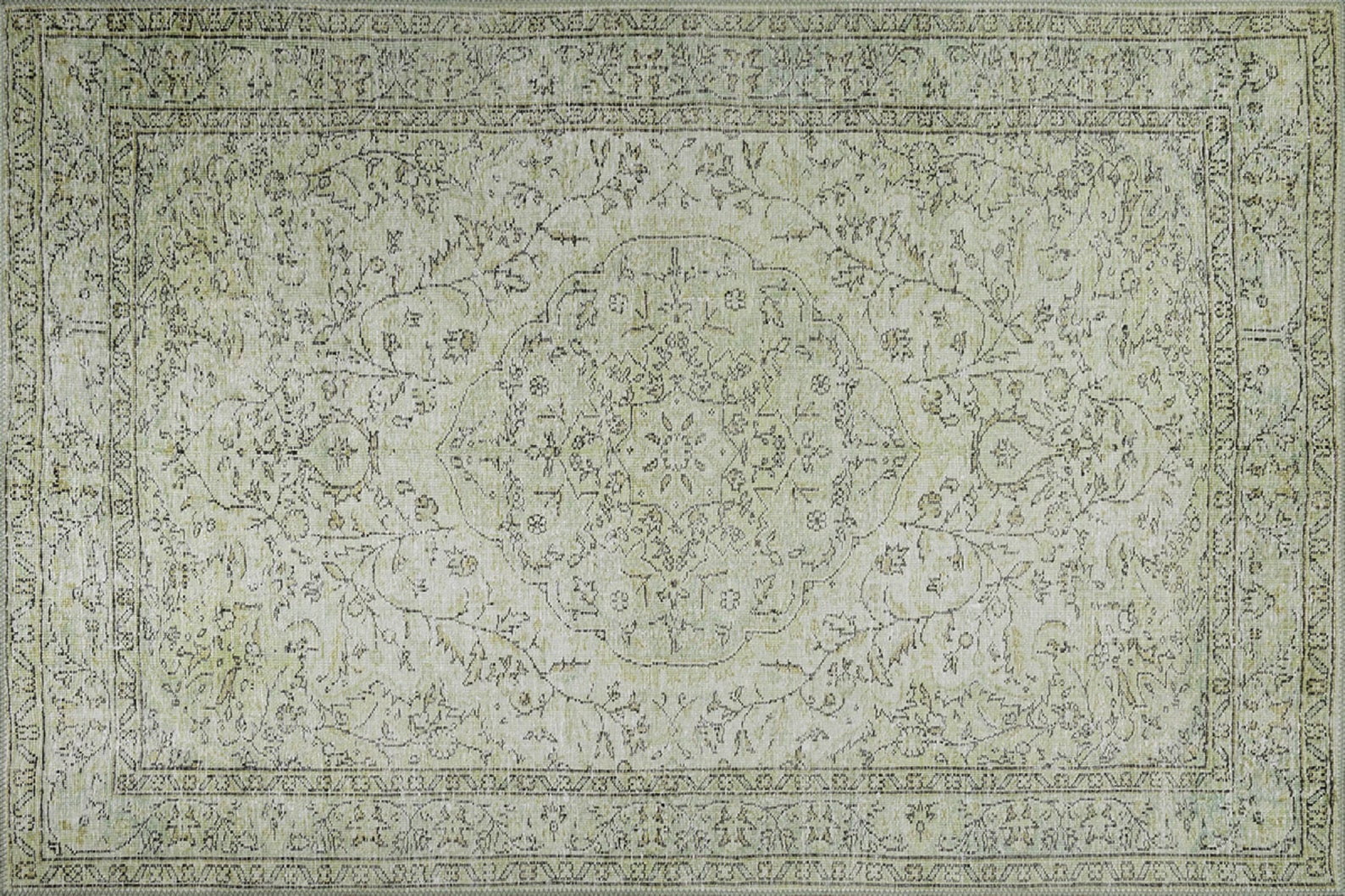 Green Rug for Kitchen Green Rug Flower Green Rug 8 X 10 Etsy