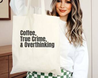 True Crime Junkie Gift, Stay at Home Detective Gift, Gift for Overthinkers, Professional Overthinker Gift, Gift for Mental Health Advocates