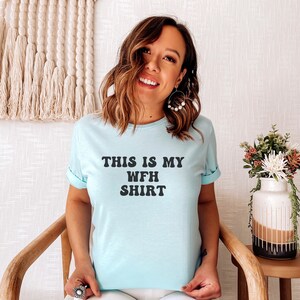 This is My WFH Shirt Unisex Jersey Short Sleeve Tee