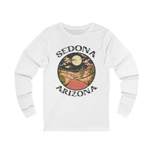Sedona Arizona Unisex Jersey Long Sleeve Tee Bella+Canvas 3501