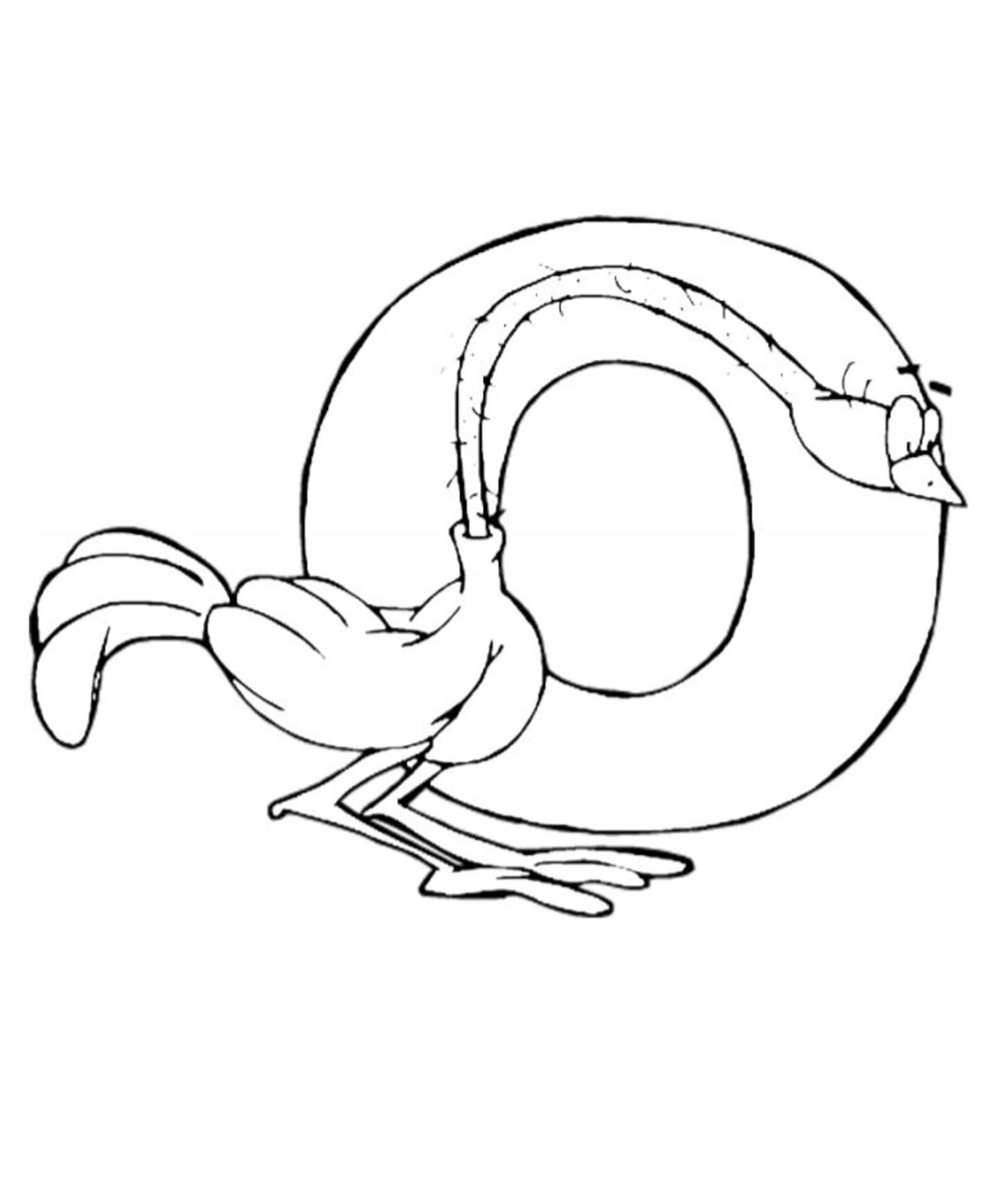 Alphabet animals coloring book | Etsy