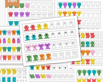 Repeat the Pattern Worksheets Pack | Pattern Cards for Kids | Preschool & Kindergarten Printable Learning Activities | Early Math Logic PDF