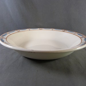 Art Deco Deep Dish in Longwy earthenware Model &quot;729&quot; ca.1930