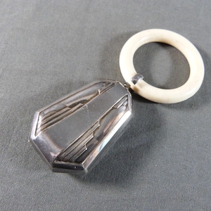 Broche Vintage En Argent Poinçon Tête De Sanglier - Bijou Ancien
