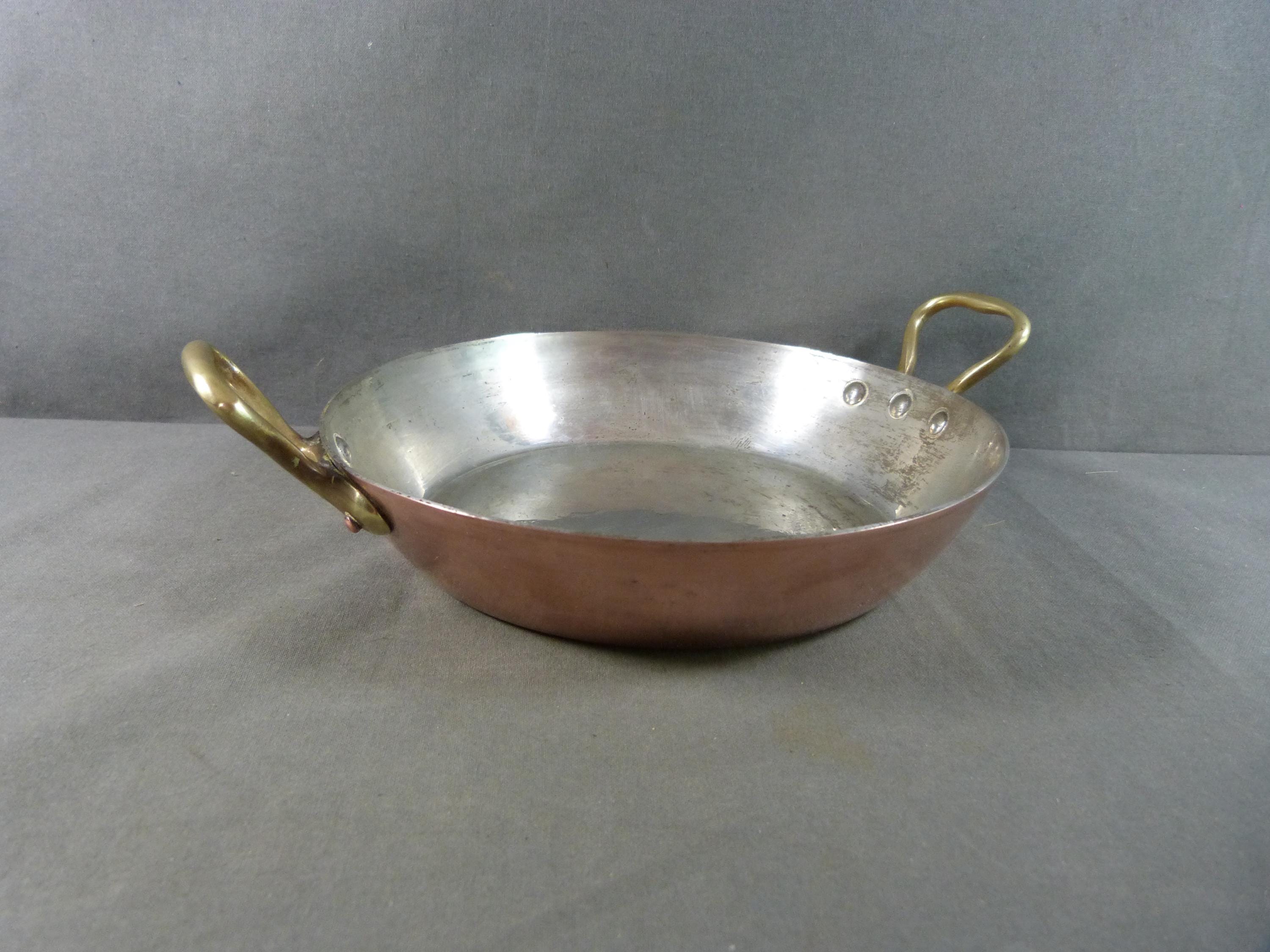 Cocotte Ovale Made In France, MAUVIEL ? Cuivre Étamé FRENCH