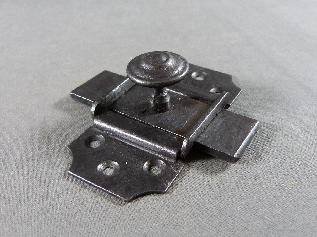 Wrought Iron French Door Latch Rustic Decor Farmhouse Decor Etsy