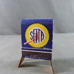 Vintage French matches box, SEITA brand, complete in their original packaging