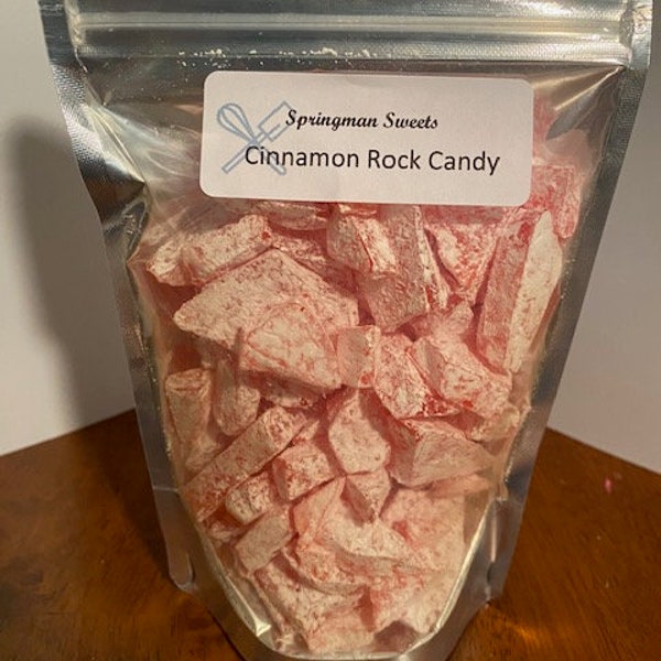 Cinnamon Rock Candy