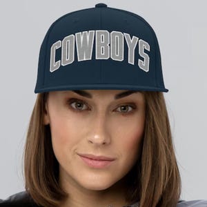 Cowboys Embroidered Snapback Hat