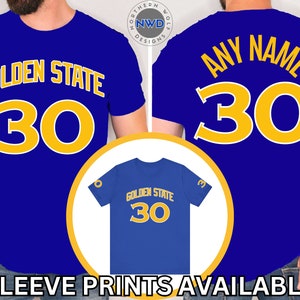 Custom Golden State Basketball Jersey Style T-Shirt, Cistom Golden State Basketball Sweatshirt And Hoodie, Custom Unisex Basketball Shirt