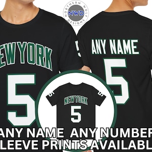 Custom New York Football T-Shirt, Customizable-Any Name, Any Number, Team Name, Team Logo, Custom New York Football Sweatshirts And Hoodies