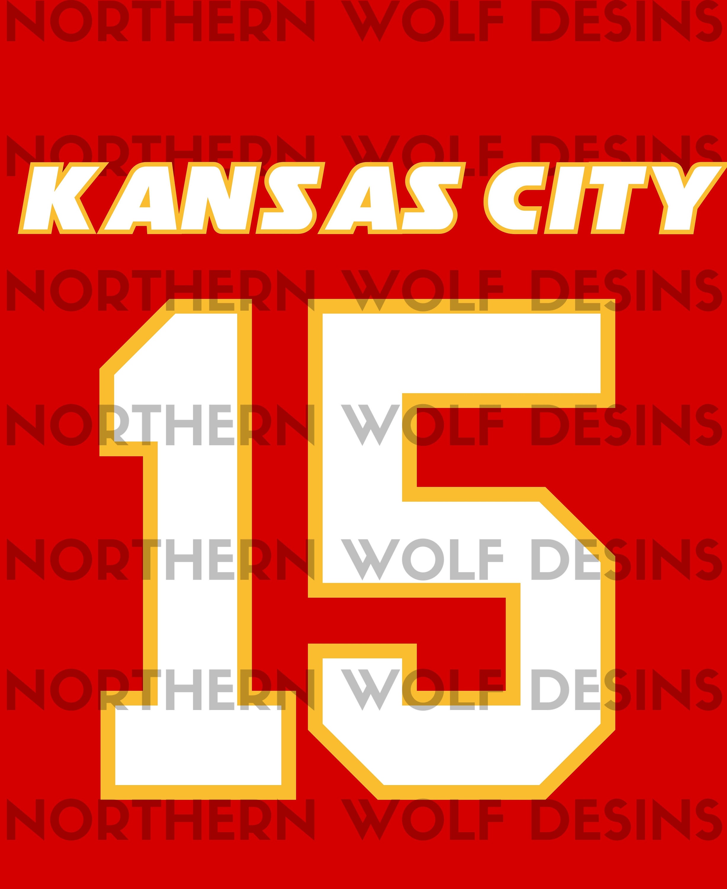 Custom Kansas City Football Jersey Style Tshirt, Personalized Unisex