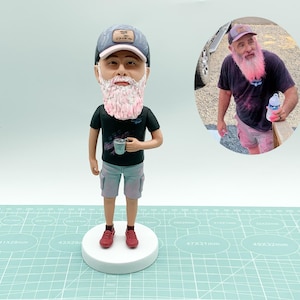 Personalized bobbleheads,customized father and grandfather 3D statues,gifts for family,bobblehead birthday gifts,anniversary Christmas gifts