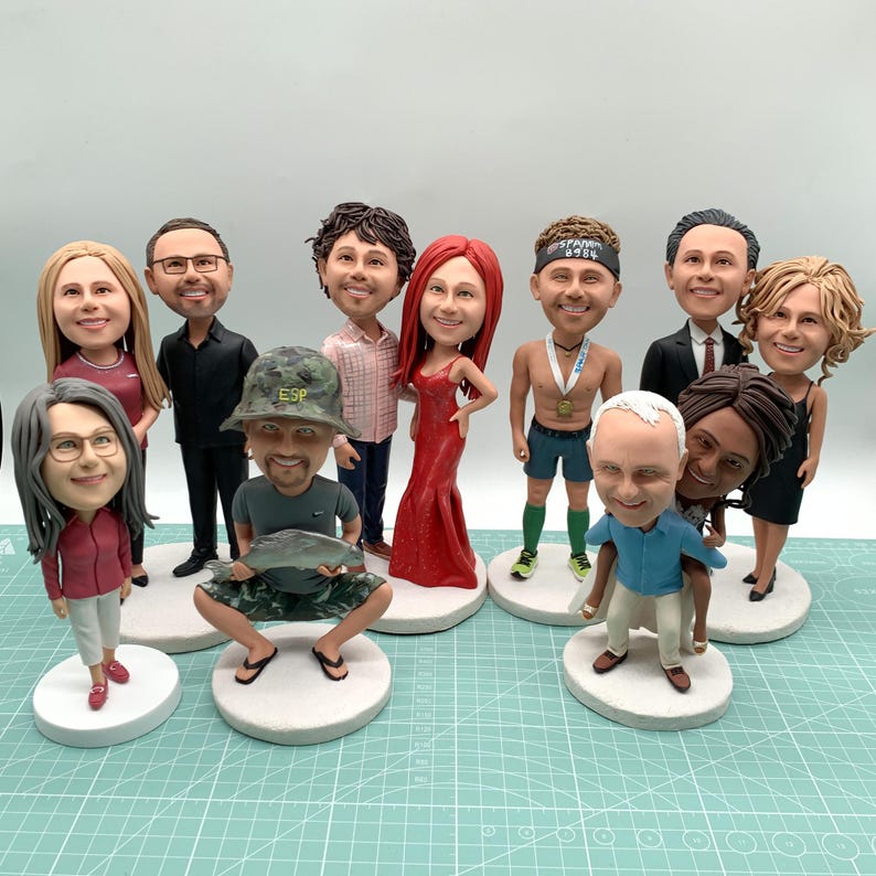 Personalized Custom Bobbleheads, Custom 3D Statues, Custom Family ...
