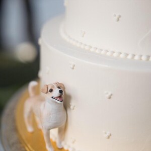 Personalized custom dog wedding cake topper,Pet Statue Decoration,Cat memorial,Anniversary pet,dog Figurines,Personalized Dog Birthday gifts