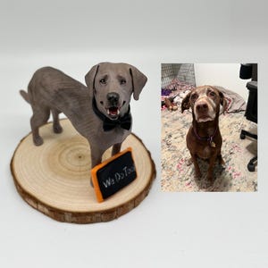 Personalized dog wedding cake toppers,custom dog birthday cake toppers, pet birthday gifts,dog sculptures,anniversary gifts,Christmas gifts