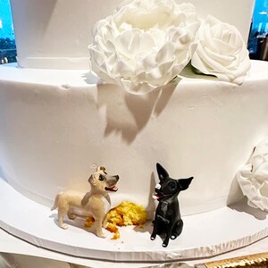 Personalized custom pets dog,Custom Dog Birthday gifts,Anniversary Pet,Dog wedding CakeTopper,Gifts for dog Lovers,cat Figurines,Pets topper