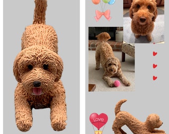 Personalized Dog Wedding Cake Toppers,Custom pet wedding gift,Dog Birthday Gifts,Dog Figurine Image Memories,Anniversary gifts,Dog sculpture