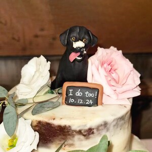 Personalized Dog Wedding Cake Topper,Custom pet statues,Pet Wedding,Dog Sculpture,3D Pet Statue,DogCat Birthday Gift,Dog Figurine,Cat Statue