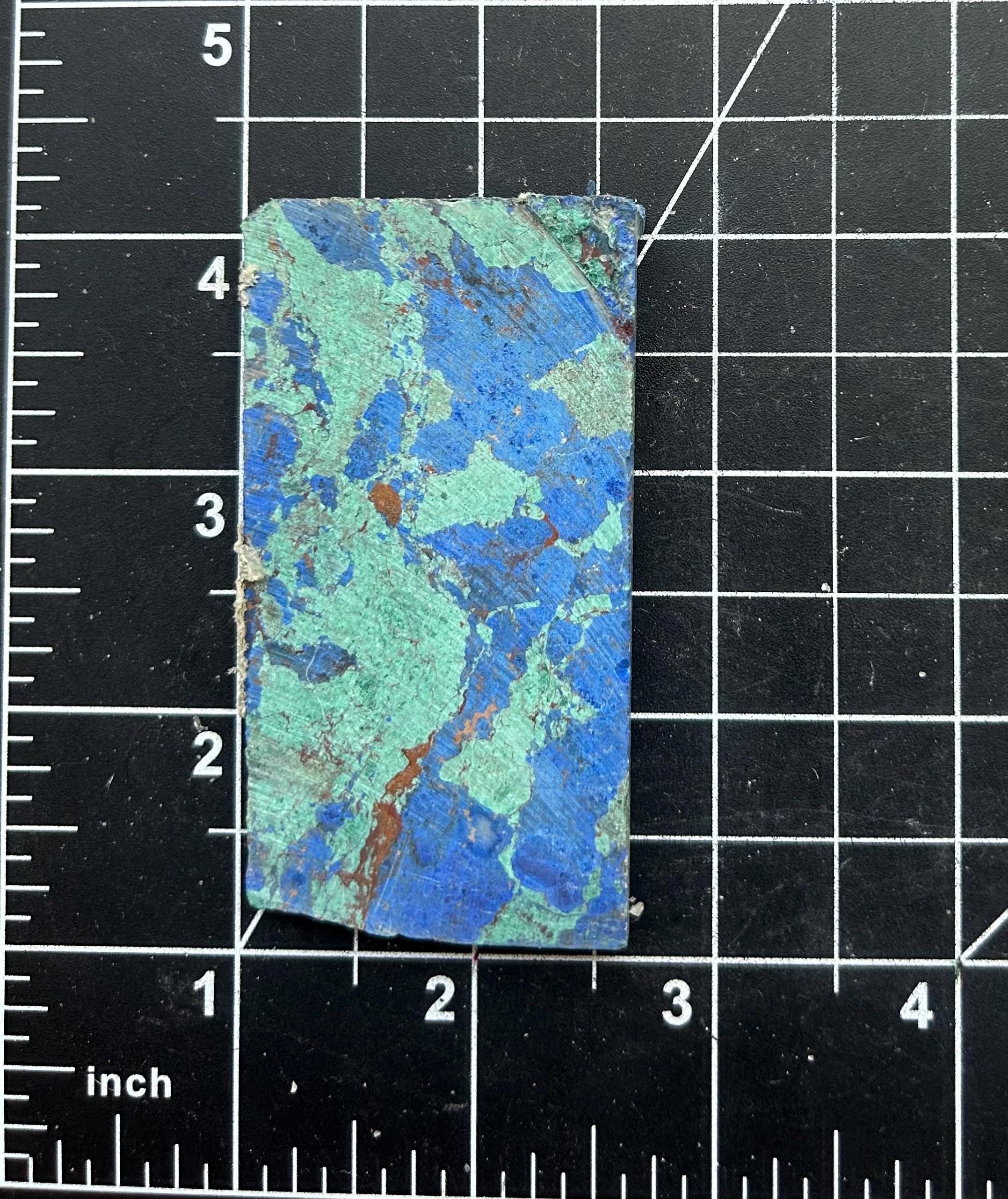 Malachite Azurite Composite Stone Slab: Compressed Stone, Lapidary ...