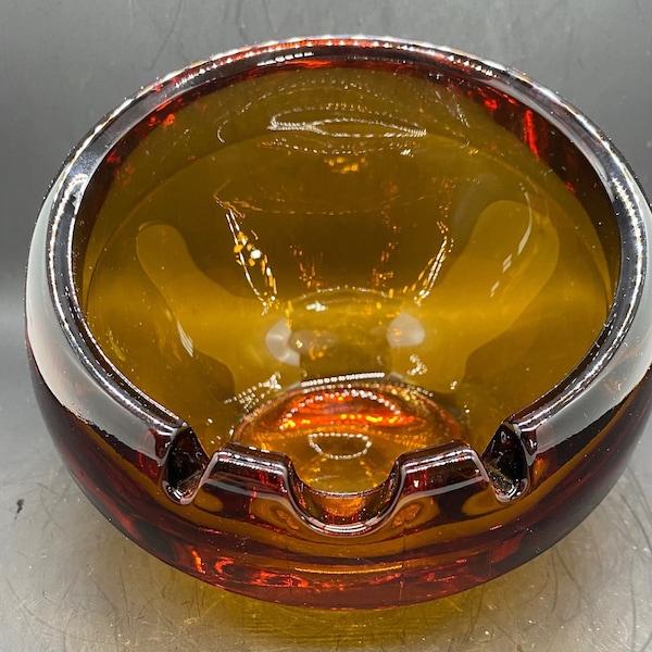 Viking Glass Ashtray Etsy