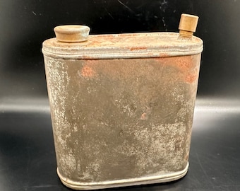 Optimus Primus SVEA Vintage Metal Camp Stove Fuel Can - mfg in West Germany