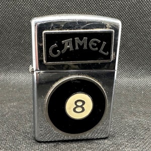 Zippo E X Joe Camel 8 Ball Handled Flip Top Lighter - Etsy