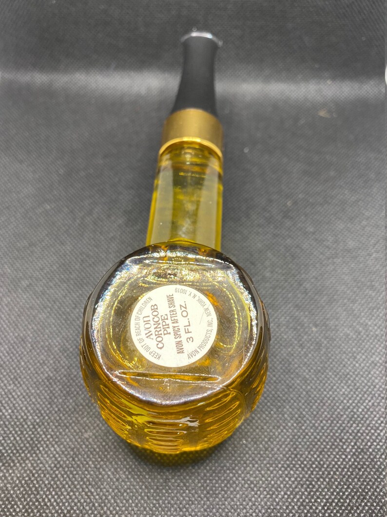 Vintage Avon Corn Cob Pipe After Shave Full With Box Etsy