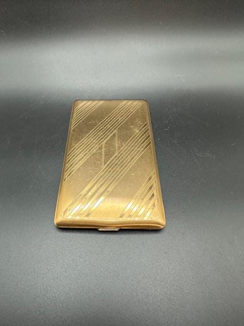 Vintage Gold Elgin American Cigarette case