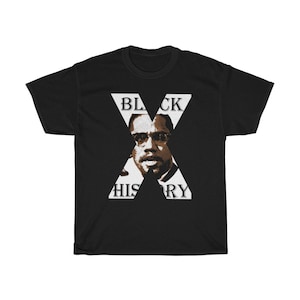 Malcolm X Unisex Heavy Cotton Tee