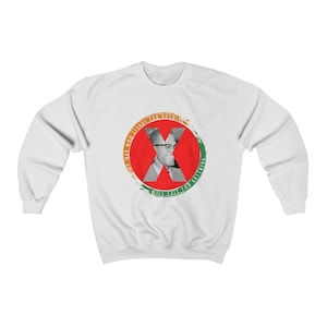Malcolm X Stand for nothing, Fall for anything- Unisex Heavy Blend Crewneck Sweatshirt