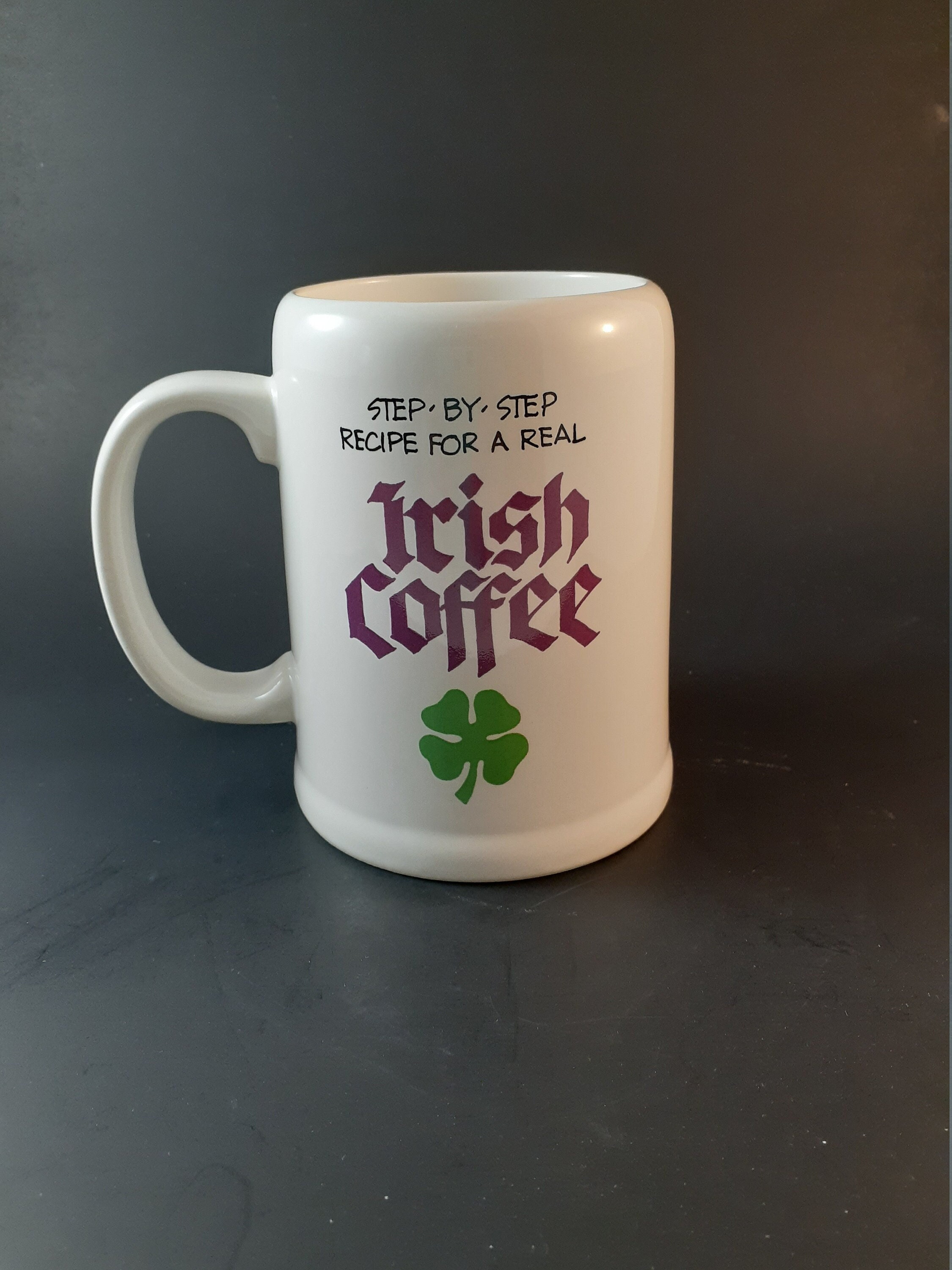 Vintage Irish Recipe Coffee Mug Etsy