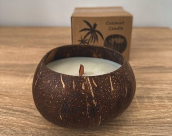 Coconut candle | Real coconut shell | Mother day gift | Gift