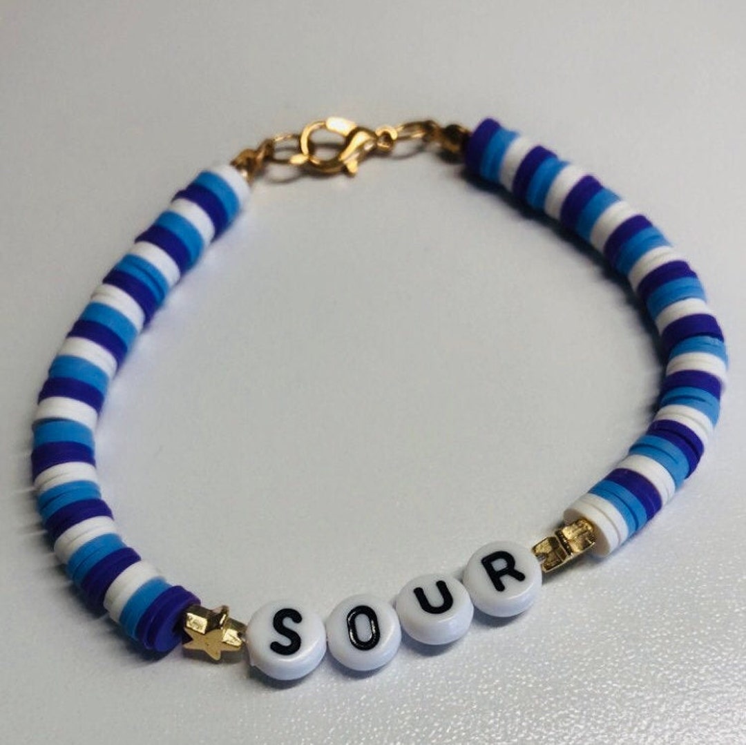 Sour Beaded Bracelet, I Can't Wait to Avoid Parallel Parking While Wearing  Olivia Rodrigo's New Sour Collection