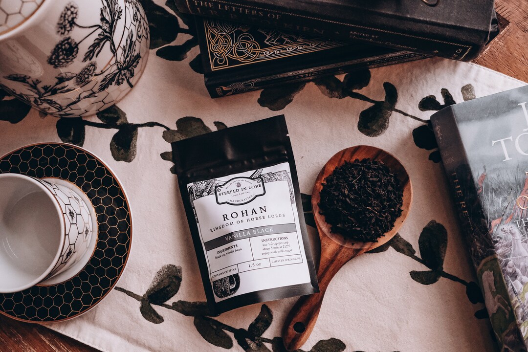 Rohan | Vanilla Black | Fantasy Inspired Loose Leaf Tea - Etsy