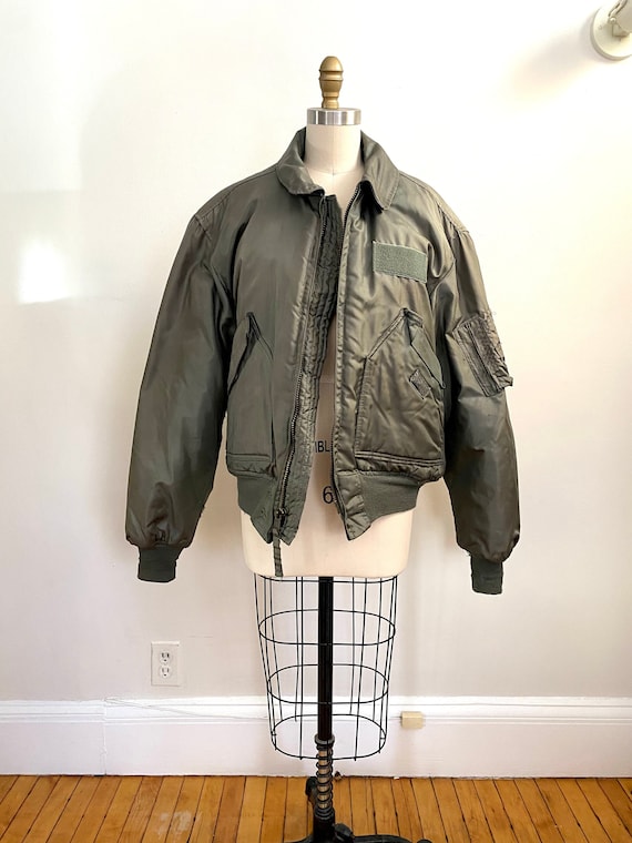 Vintage Cold Weather Flyers Jacket Sz XL