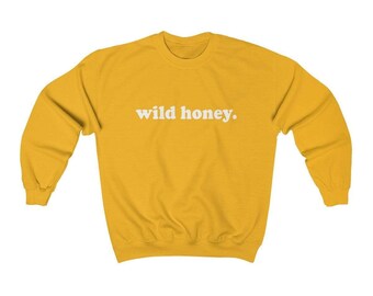 honey crewneck