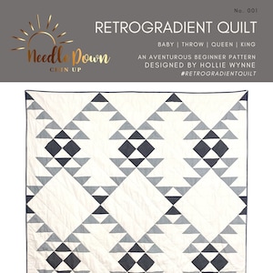 Retrogradient Quilt Pattern