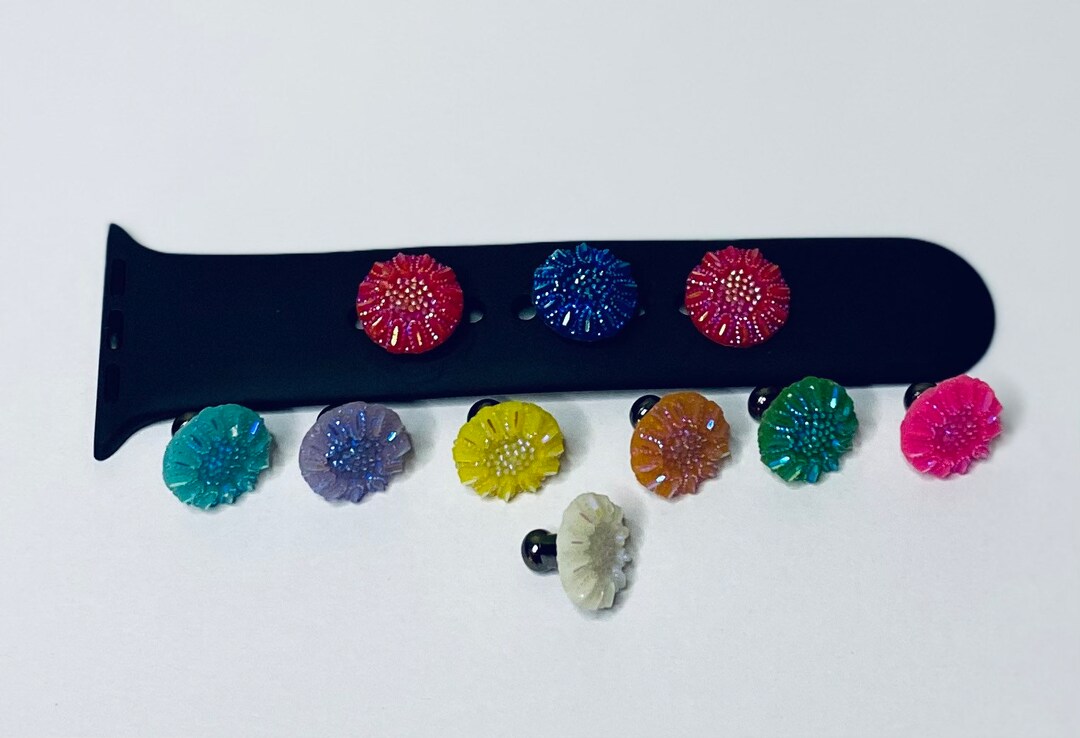 Watch Band Charms Luxury Bling Crystal AB Look Will Fit Apple Watch