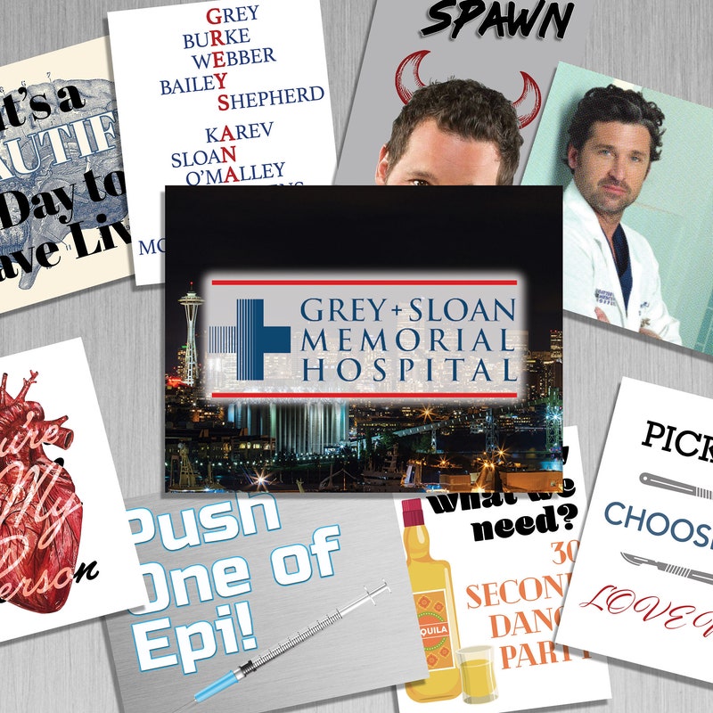 Greys Anatomy Decor - Etsy